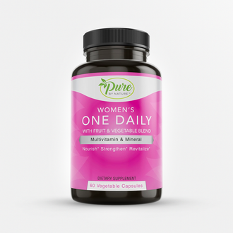 Pure By Nature One-Daily Multi-Vitamin for Women, 60 Count